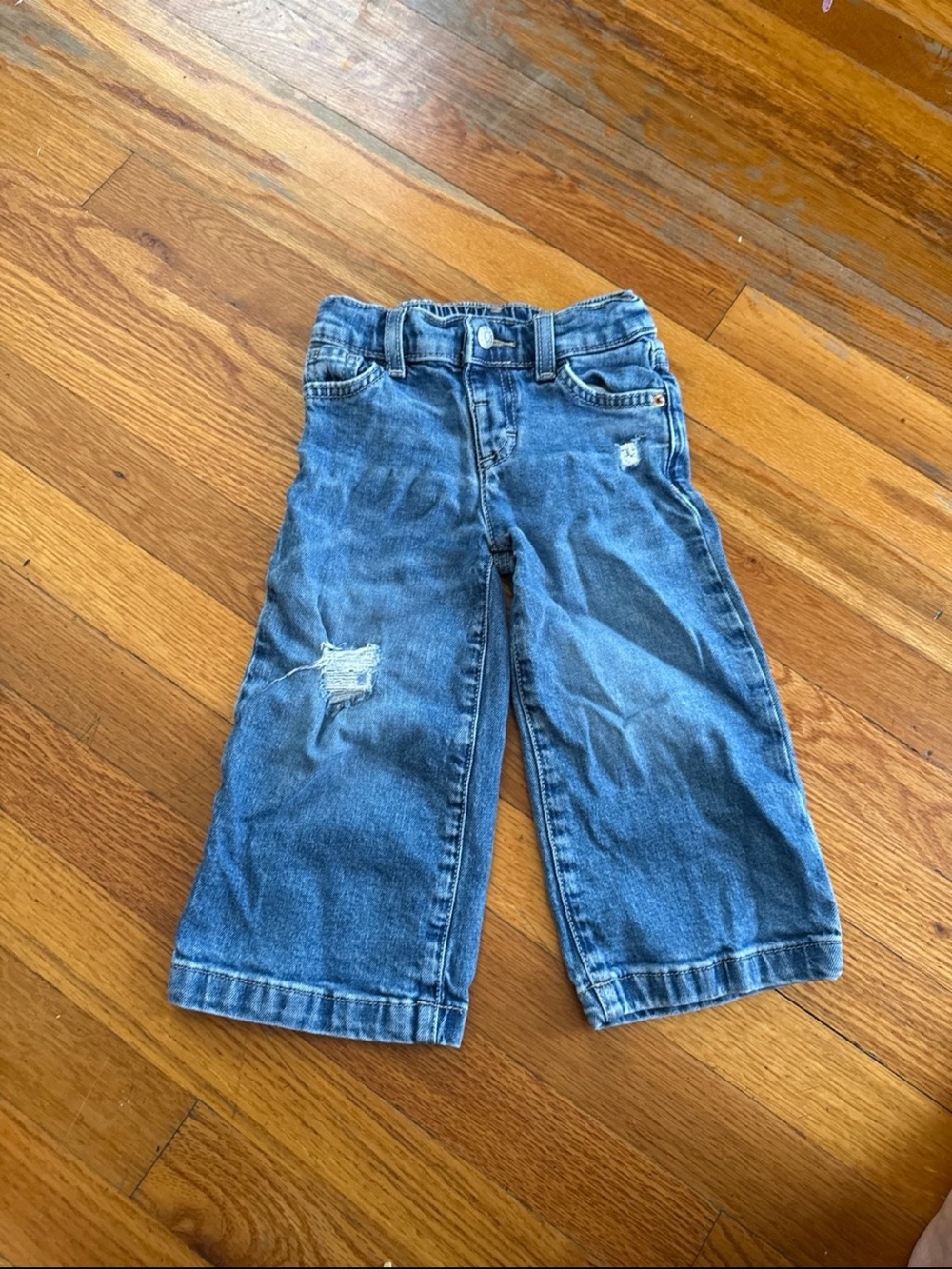 Cat & jack jeans wide leg 2T